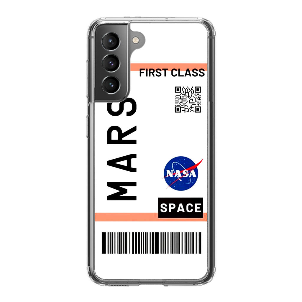 First Class Ticket To Mars Galaxy S22 / S22 Plus Case