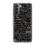 Fix You Lyrics Galaxy S22 / S22 Plus Case