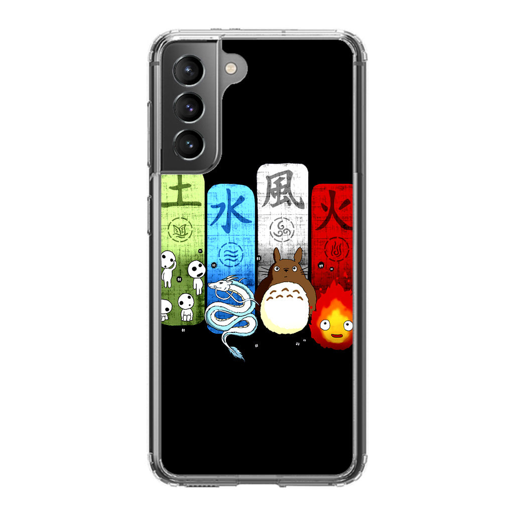 Ghibli Elemental Charms Galaxy S22 / S22 Plus Case