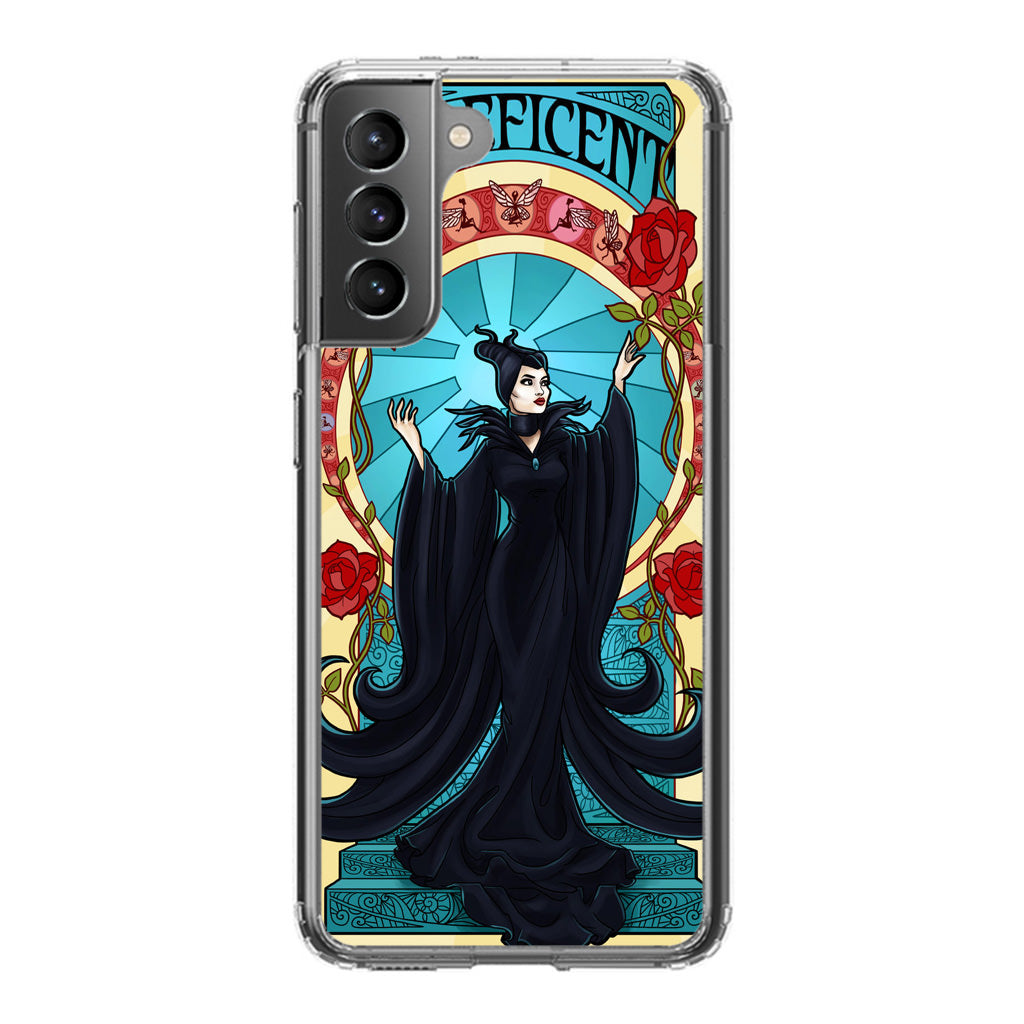 Maleficent With Flower Galaxy S22 / S22 Plus Case