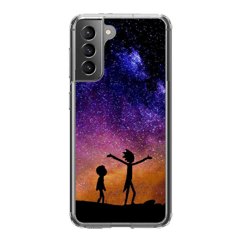 Morty Space Nebula Galaxy S22 / S22 Plus Case