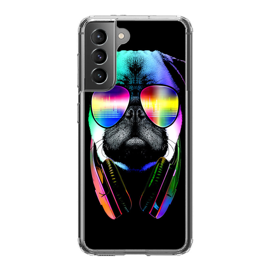 Music Lover Pug V Galaxy S22 / S22 Plus Case