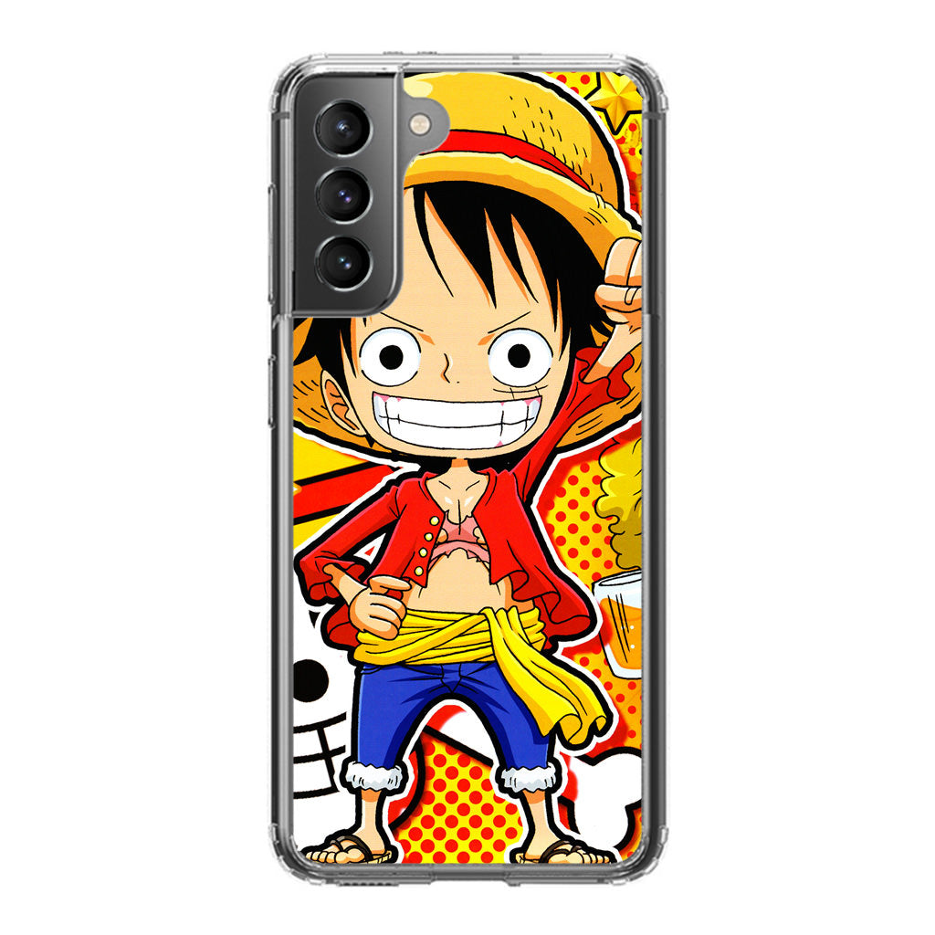 One Piece Cute Luffy Galaxy S22 / S22 Plus Case