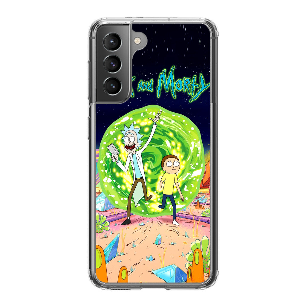 Rick And Morty Portal Gun Galaxy S22 / S22 Plus Case