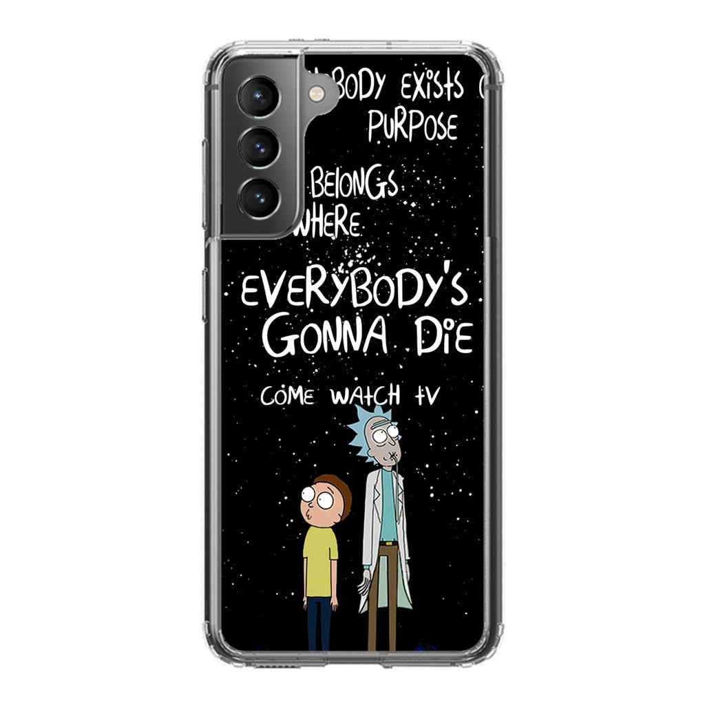 Rick And Morty Quotes Galaxy S22 / S22 Plus Case