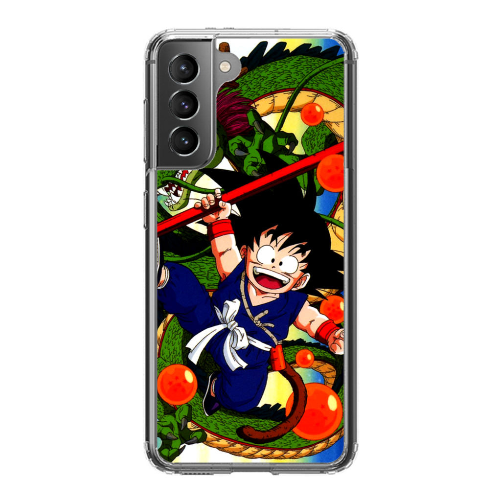 Shenlong And Little Goku Dragon Ball Galaxy S22 / S22 Plus Case