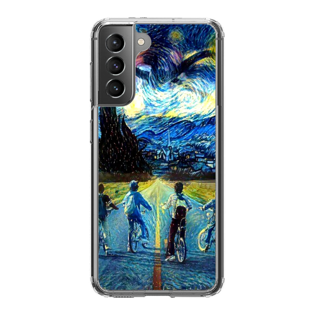 Stranger At Starry Night Galaxy S22 / S22 Plus Case