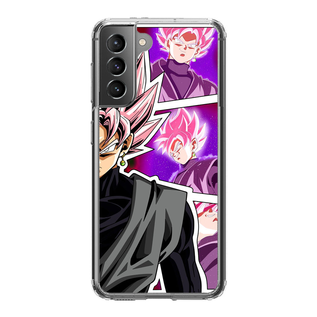 Super Goku Black Rose Collage Galaxy S22 / S22 Plus Case