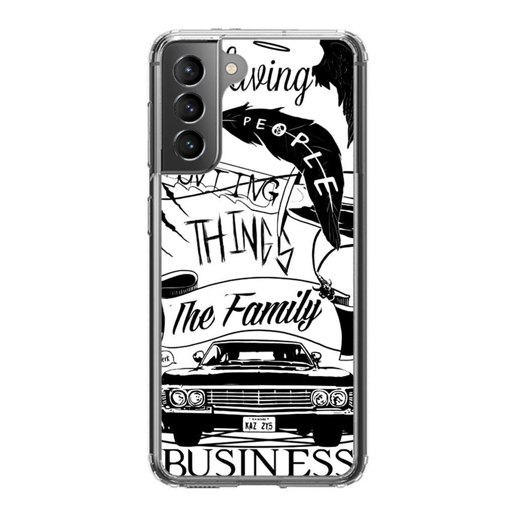 Supernatural Family Business Saving People Galaxy S22 / S22 Plus Case