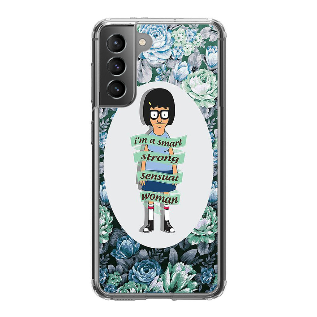 Tina Belcher Flower Woman Quotes Galaxy S22 / S22 Plus Case