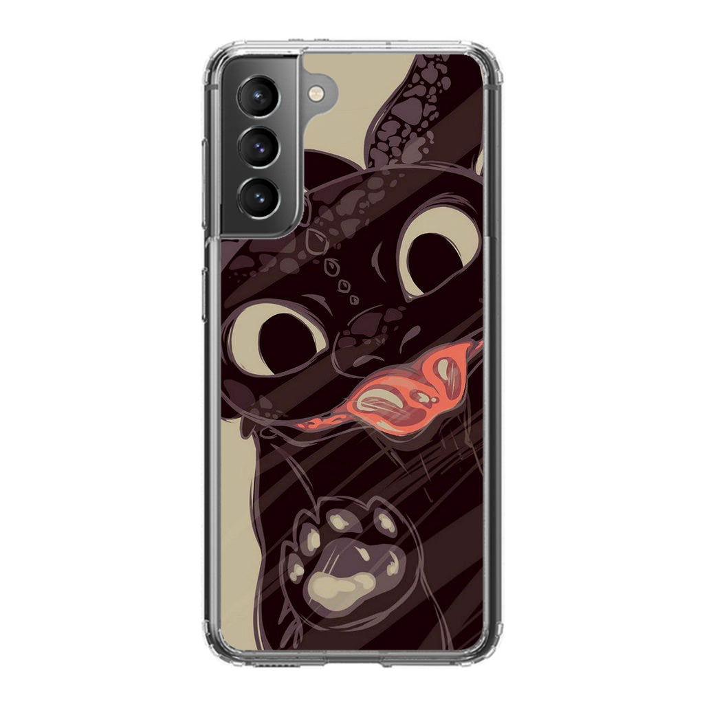 Toothless Dragon Art Galaxy S22 / S22 Plus Case