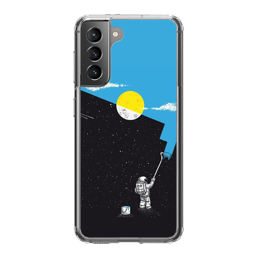 Space Paiting Day Galaxy S22 / S22 Plus Case