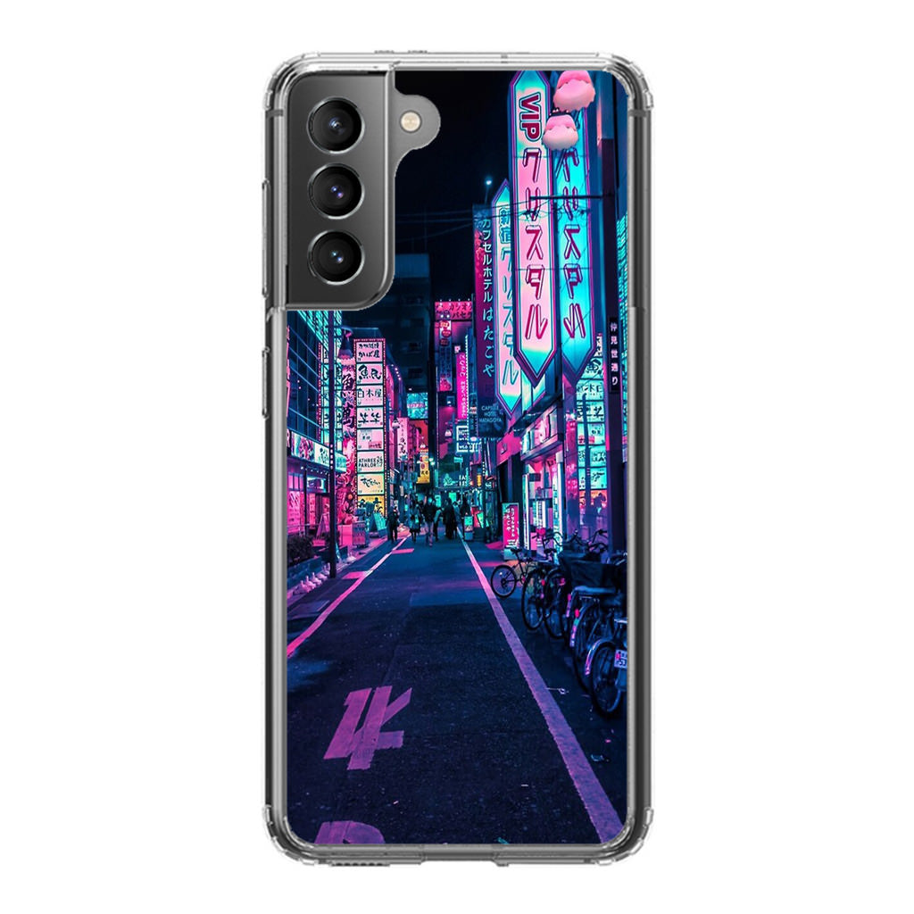 Tokyo Street Wonderful Neon Galaxy S22 / S22 Plus Case