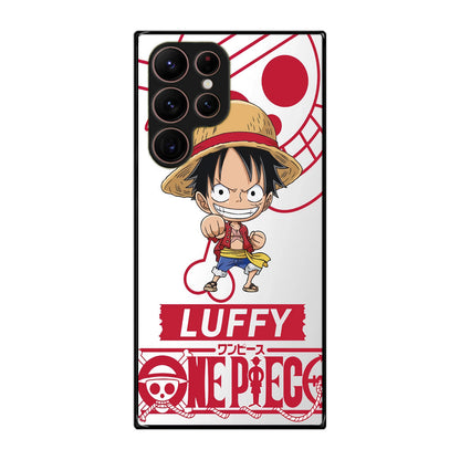 Chibi Luffy Galaxy S22 Ultra 5G Case