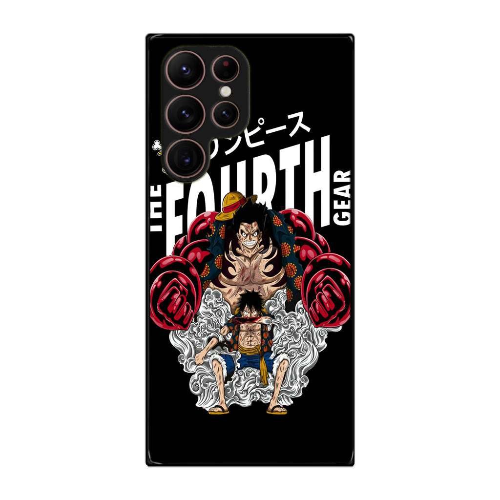 Luffy The Fourth Gear Black Galaxy S22 Ultra 5G Case