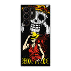 Monkey D Luffy Paint Art Galaxy S22 Ultra 5G Case