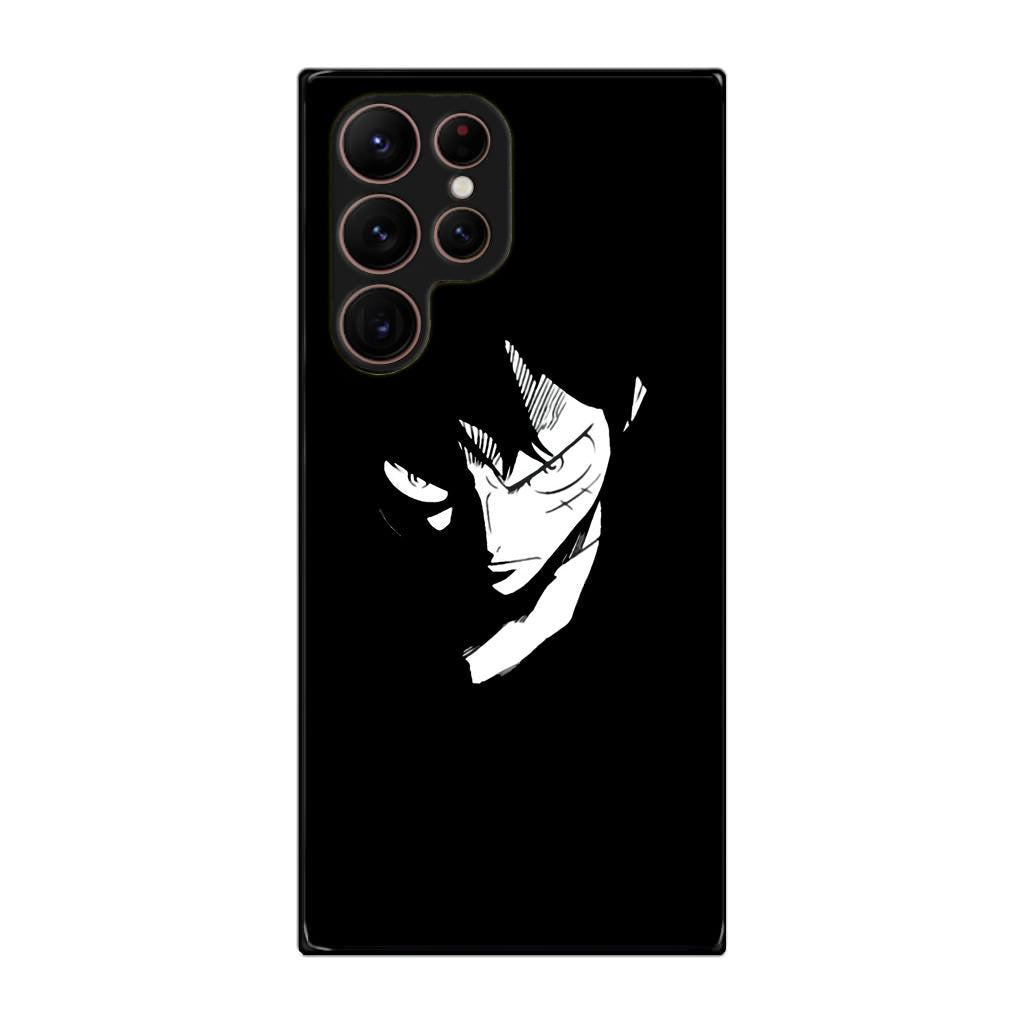 Monkey D Luffy Silhouette Galaxy S22 Ultra 5G Case