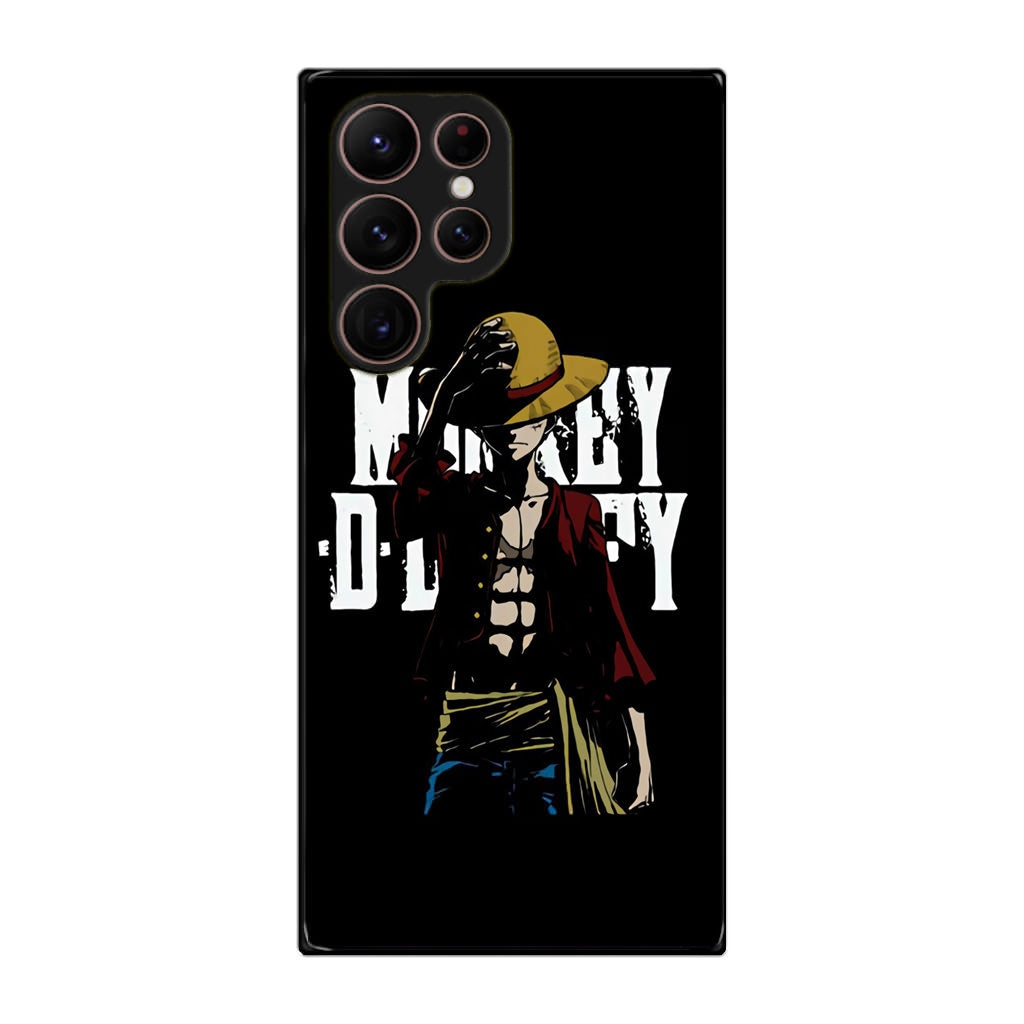 Monkey D Luffy Straw Hat Galaxy S22 Ultra 5G Case