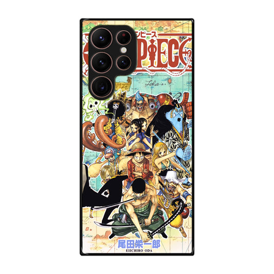 One Piece Comic Straw Hat Pirate Galaxy S22 Ultra 5G Case