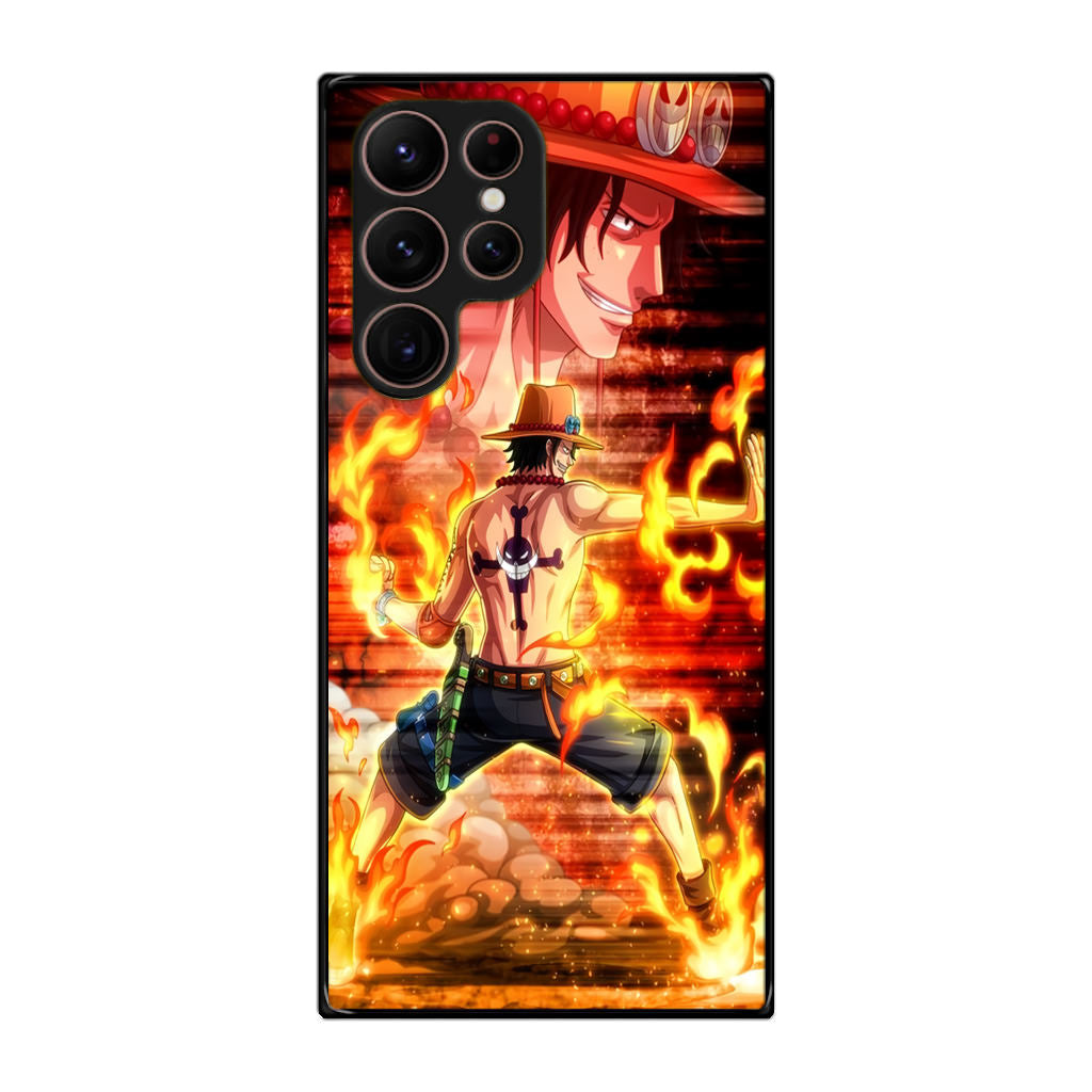 Portgas D Ace One Piece Galaxy S22 Ultra 5G Case