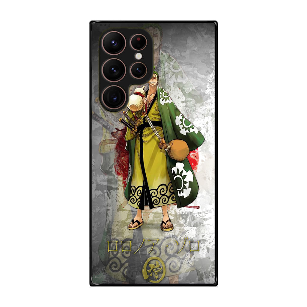 Roronoa Zoro Arc Wano Galaxy S22 Ultra 5G Case