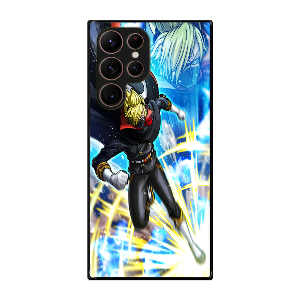 Sanji In Stealth Black Suit Galaxy S22 Ultra 5G Case