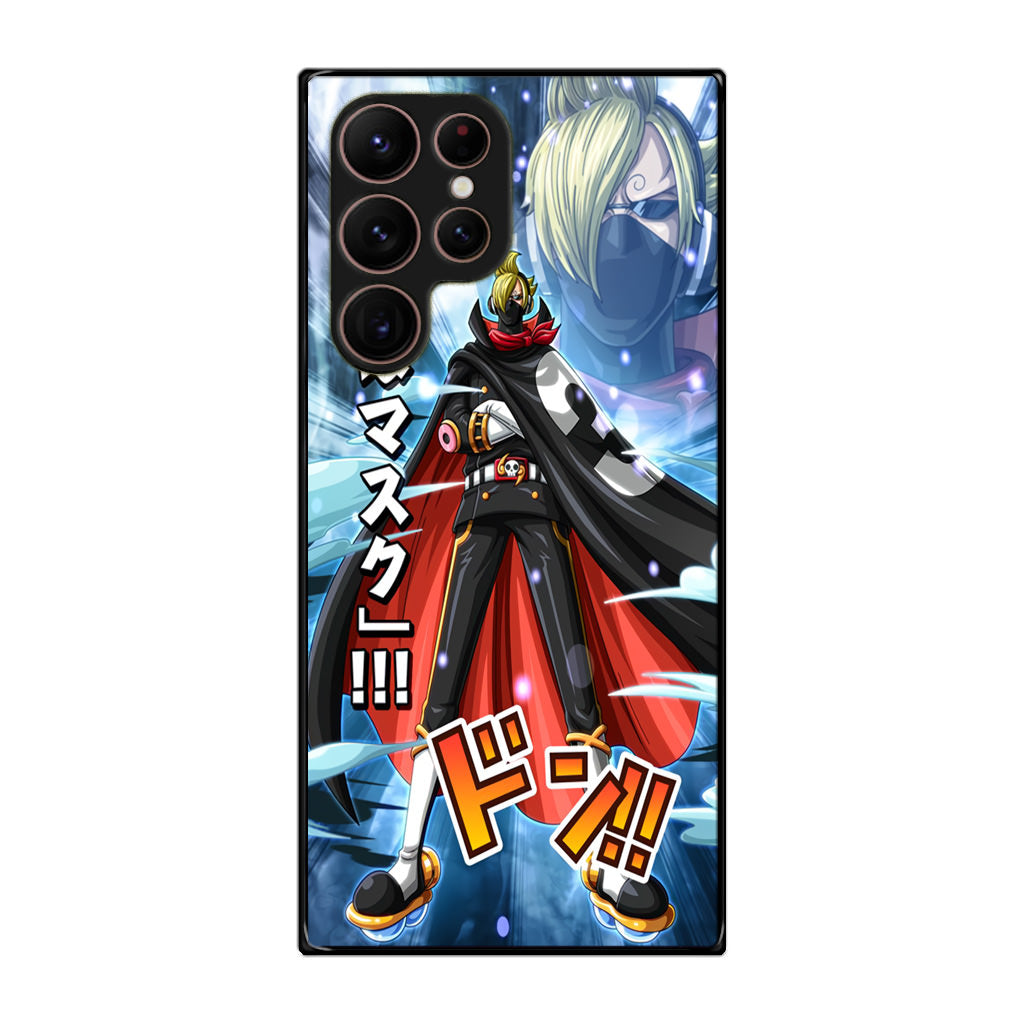 Stealth Black Sanji Galaxy S22 Ultra 5G Case