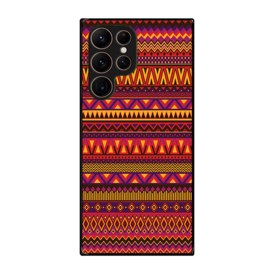 African Aztec Pattern Galaxy S22 Ultra 5G Case