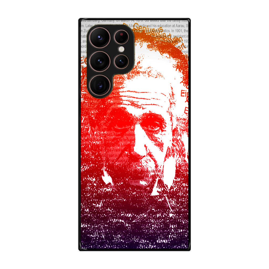 Albert Einstein Art Galaxy S22 Ultra 5G Case