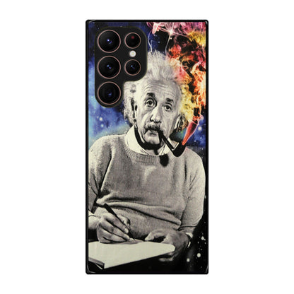 Albert Einstein Smoking Galaxy S22 Ultra 5G Case
