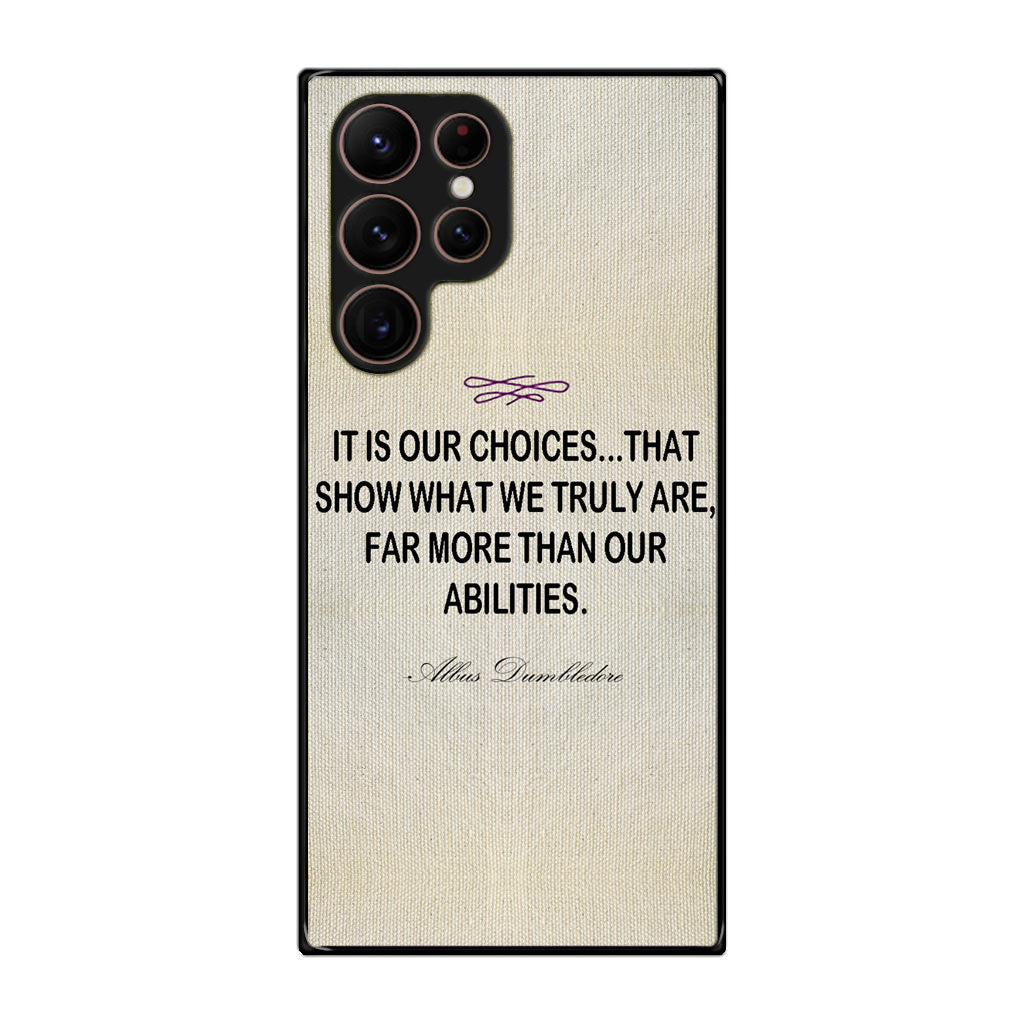 Albus Dumbledore Quote Galaxy S22 Ultra 5G Case