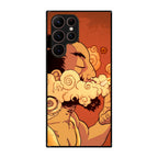 Artistic Psychedelic Smoke Galaxy S22 Ultra 5G Case