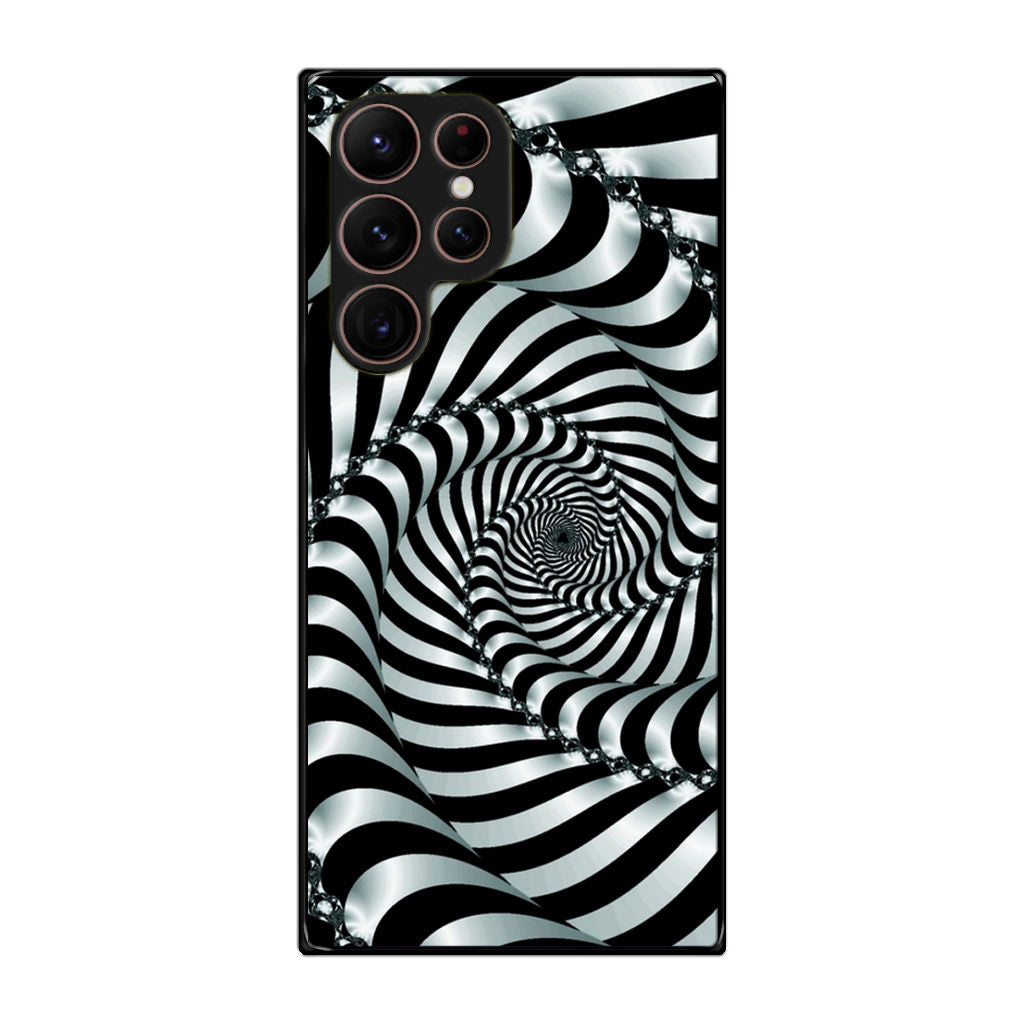 Artistic Spiral 3D Galaxy S22 Ultra 5G Case