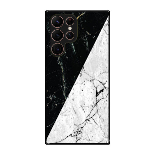 B&W Marble Galaxy S22 Ultra 5G Case