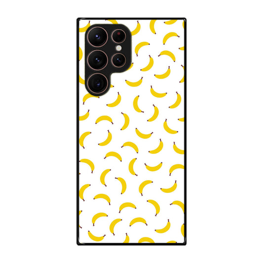 Bananas Fruit Pattern Galaxy S22 Ultra 5G Case