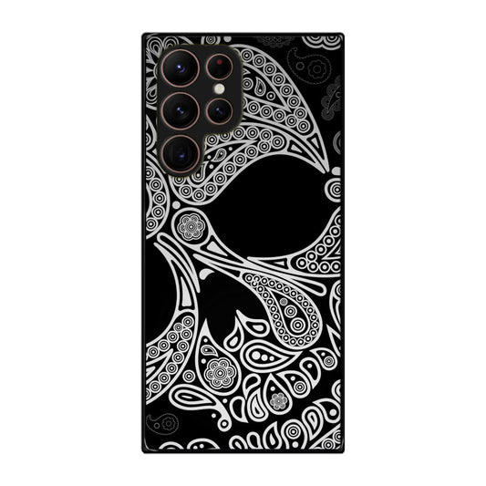 Black Skull Galaxy S22 Ultra 5G Case