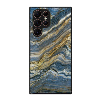 Blue Wave Marble Galaxy S22 Ultra 5G Case