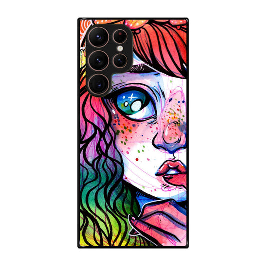 Eyes And Braids Galaxy S22 Ultra 5G Case