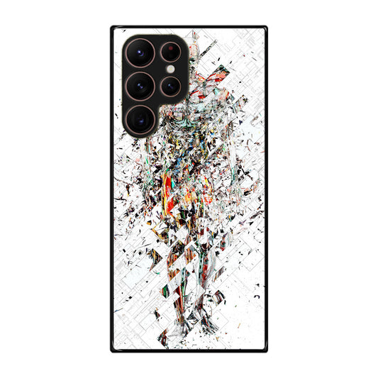 Fragmantacia Art Human Abstract Galaxy S22 Ultra 5G Case