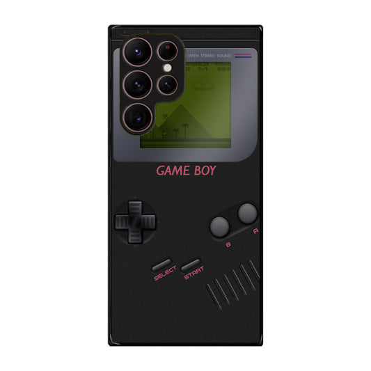 Game Boy Black Model Galaxy S22 Ultra 5G Case