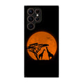 Giraffes Silhouette Galaxy S22 Ultra 5G Case