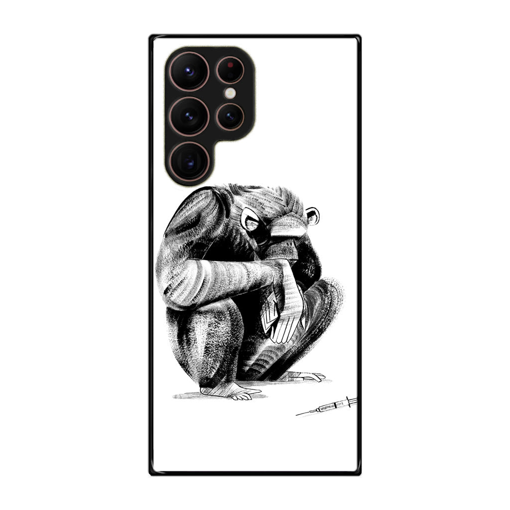 Guinea Chimp Galaxy S22 Ultra 5G Case