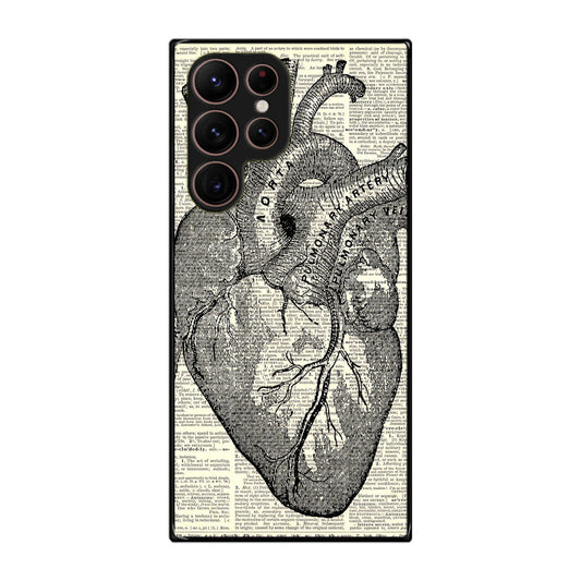 Heart Book Art Galaxy S22 Ultra 5G Case