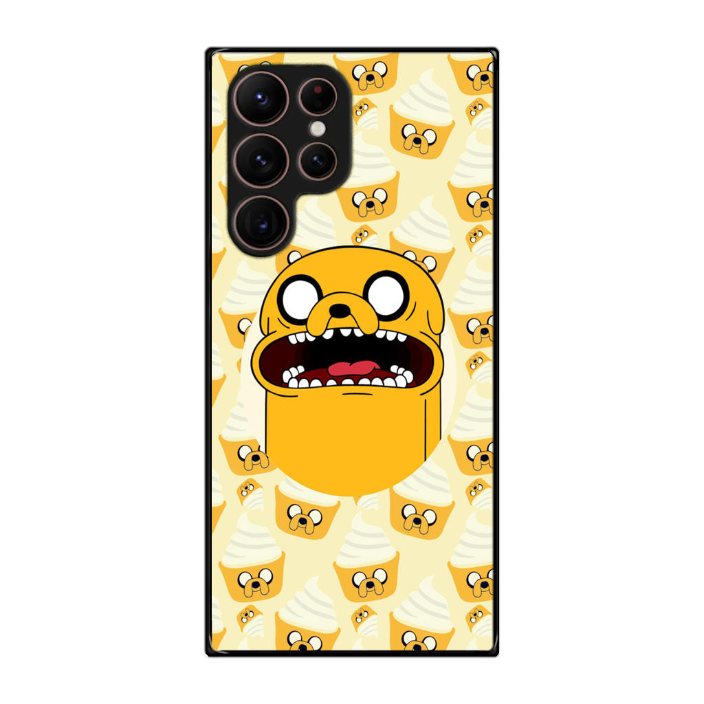 Hora de Advantura Cups Pattern Galaxy S22 Ultra 5G Case