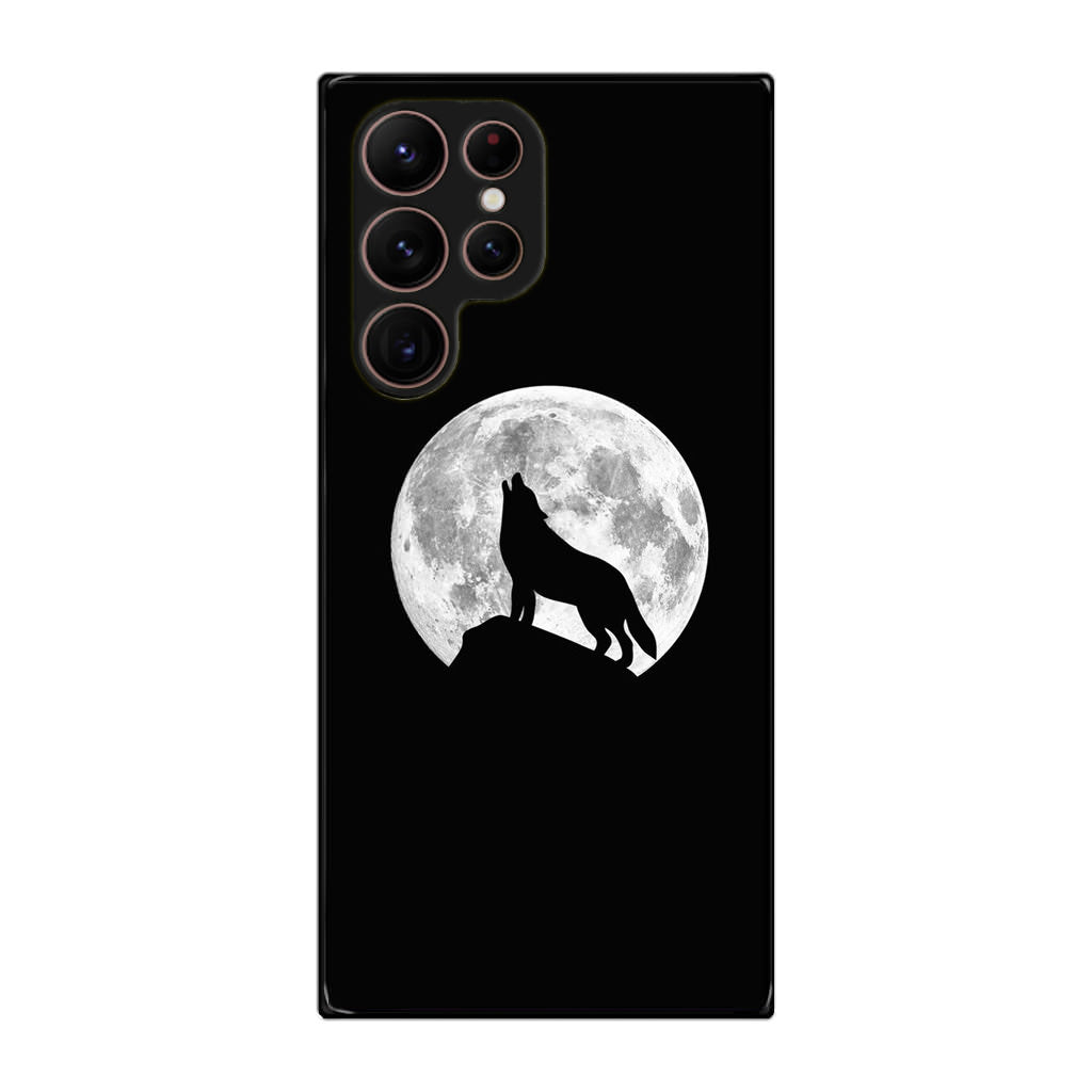 Howling Night Wolves Galaxy S22 Ultra 5G Case