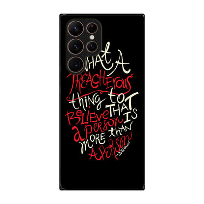 John Green Quotes More Than A Person Galaxy S22 Ultra 5G Case