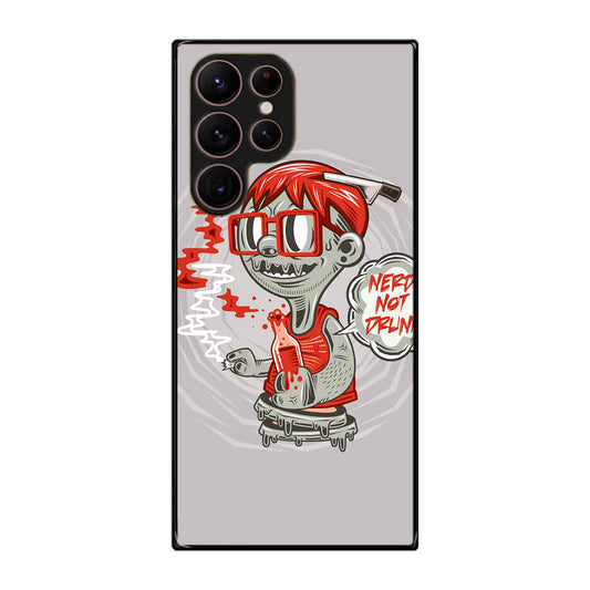 Nerd Not Drunk Zombie Galaxy S22 Ultra 5G Case