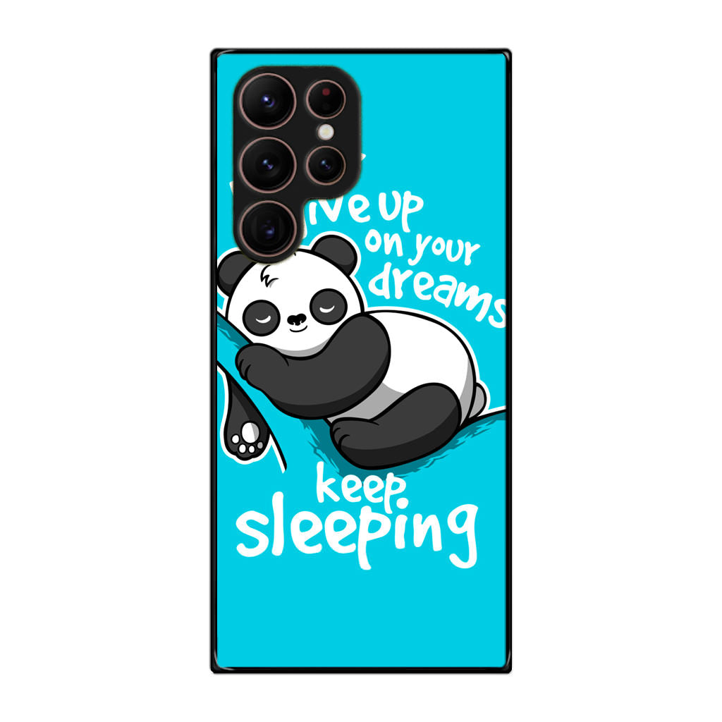 Panda Keep Sleeping Galaxy S22 Ultra 5G Case