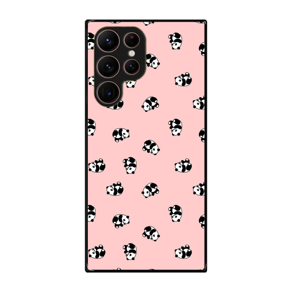 Pandas Pattern Galaxy S22 Ultra 5G Case