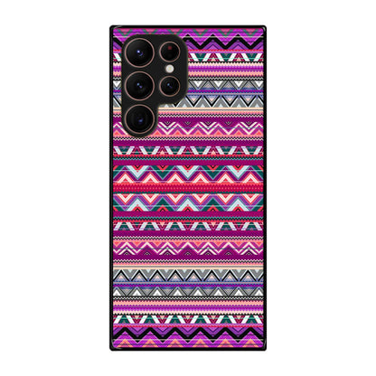 Purple Aztec Art Galaxy S22 Ultra 5G Case